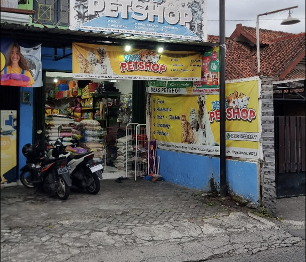 Toko Deas Petshop dan produk kebutuhan kucing